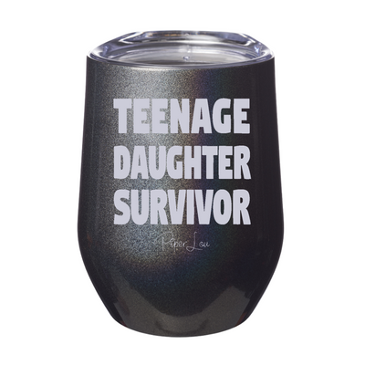 Teenage Daughter Survivor Laser Etched Tumbler