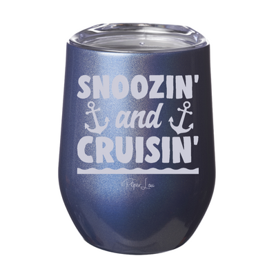 Snoozin and Cruisin 12oz Stemless Wine Cup