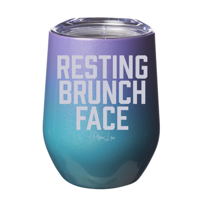 Resting Brunch Face 12oz Stemless Wine Cup