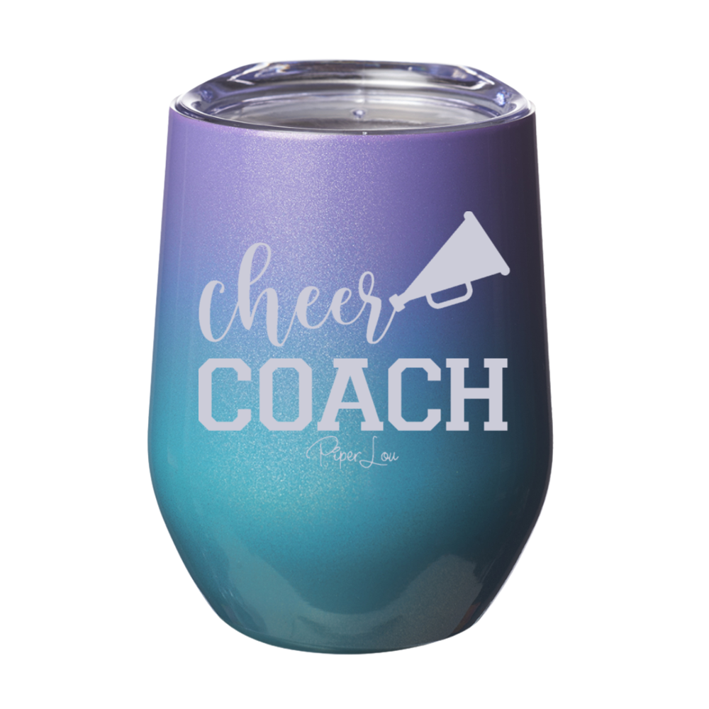 Cheer Coach 12oz Stemless Wine Cup