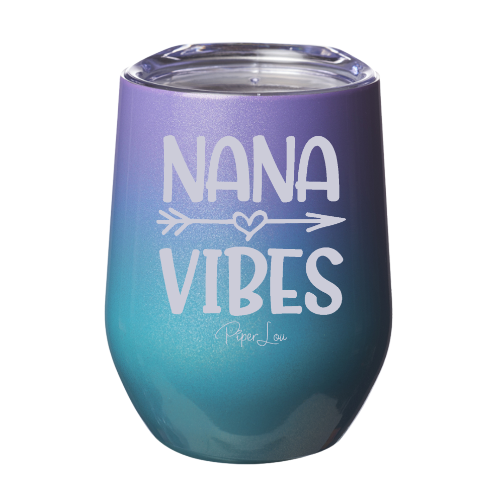 Nana Vibes 12oz Stemless Wine Cup