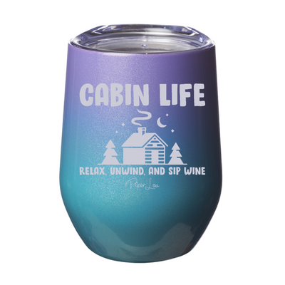 Cabin Life 12oz Stemless Wine Cup