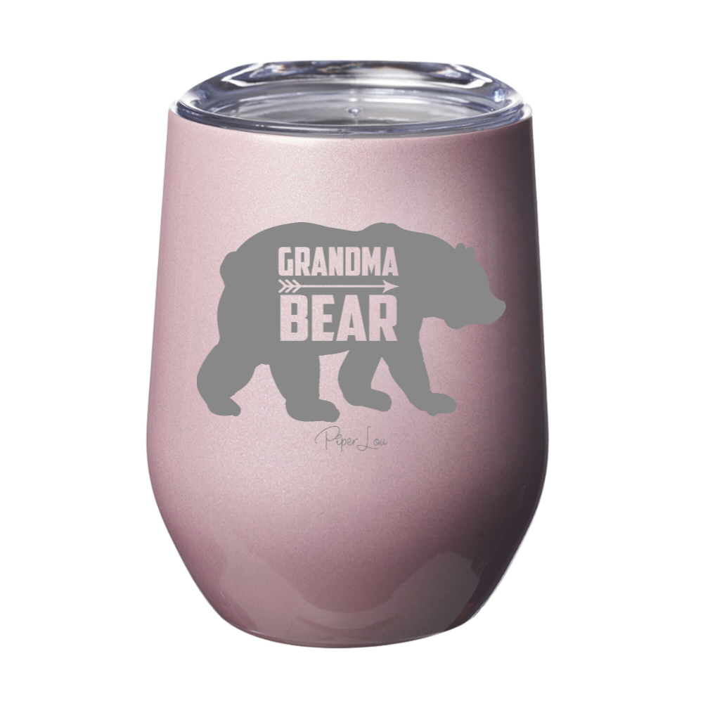 Grandma Bear Laser Etched Tumbler