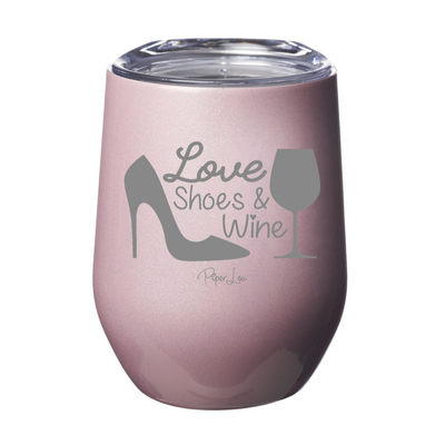 Love Shoes and Wine 12oz Stemless Wine Cup