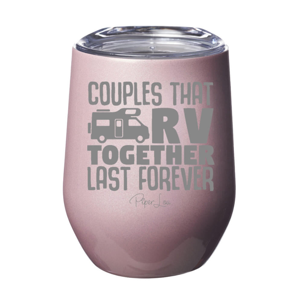 Couples That RV Laser Etched Tumbler