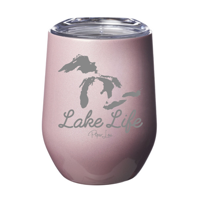 Lake Life Great Lakes Laser Etched Tumbler