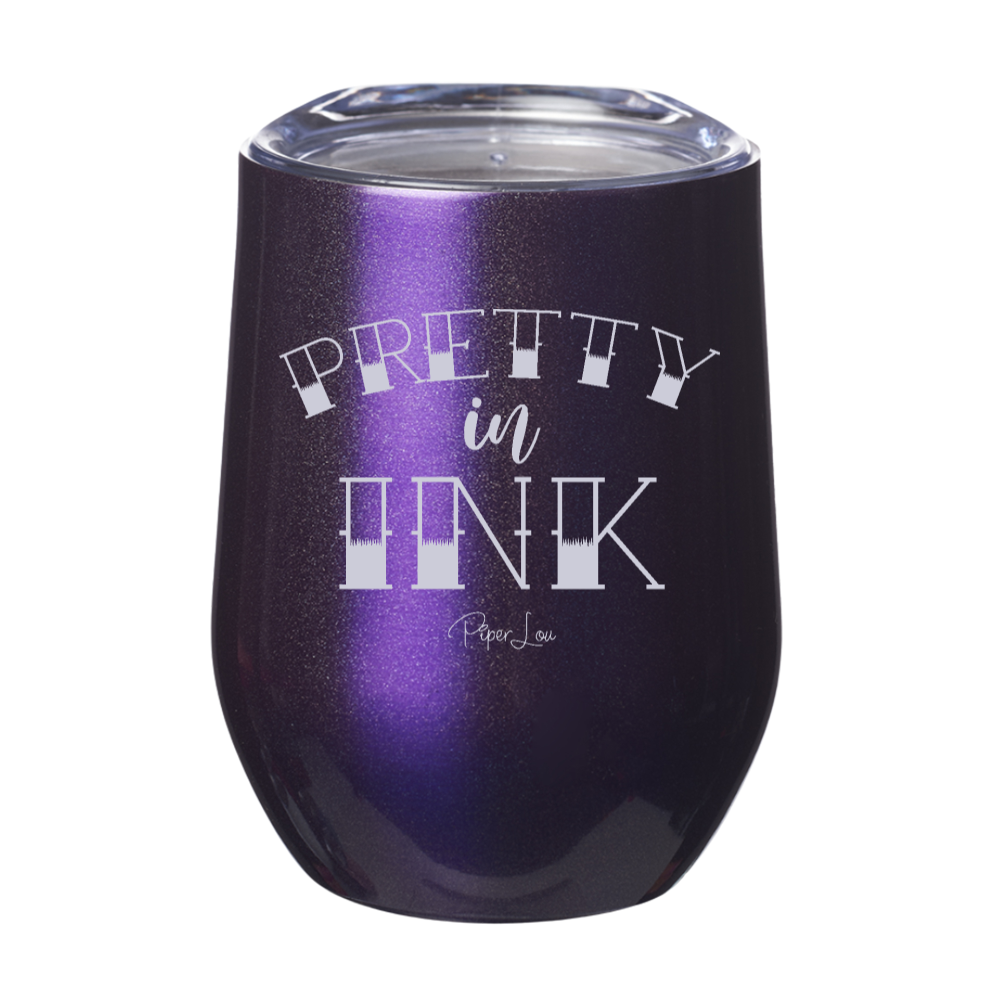Pretty In Ink 12oz Stemless Wine Cup