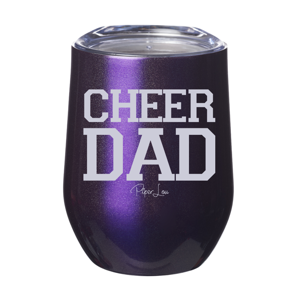 PL | 11583 | Cheer Dad 12oz Stemless Wine Cup