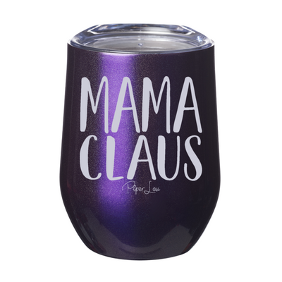 Mama Claus 12oz Stemless Wine Cup