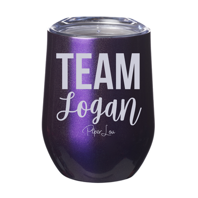 Team Logan 12oz Stemless Wine Cup