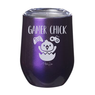Gamer Chick 12oz Stemless Wine Cup