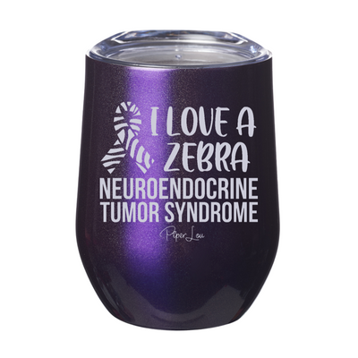 I Love A Zebra 12oz Stemless Wine Cup