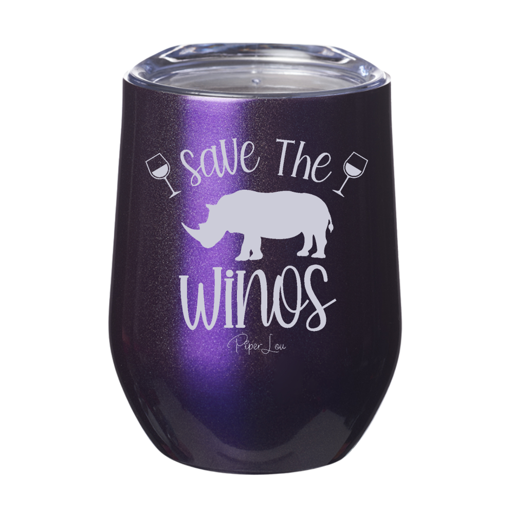 Save The Winos 12oz Stemless Wine Cup