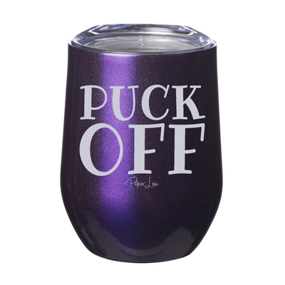 Puck Off 12oz Stemless Wine Cup