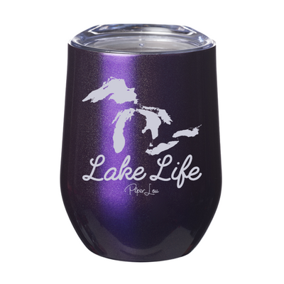 Lake Life Great Lakes Laser Etched Tumbler