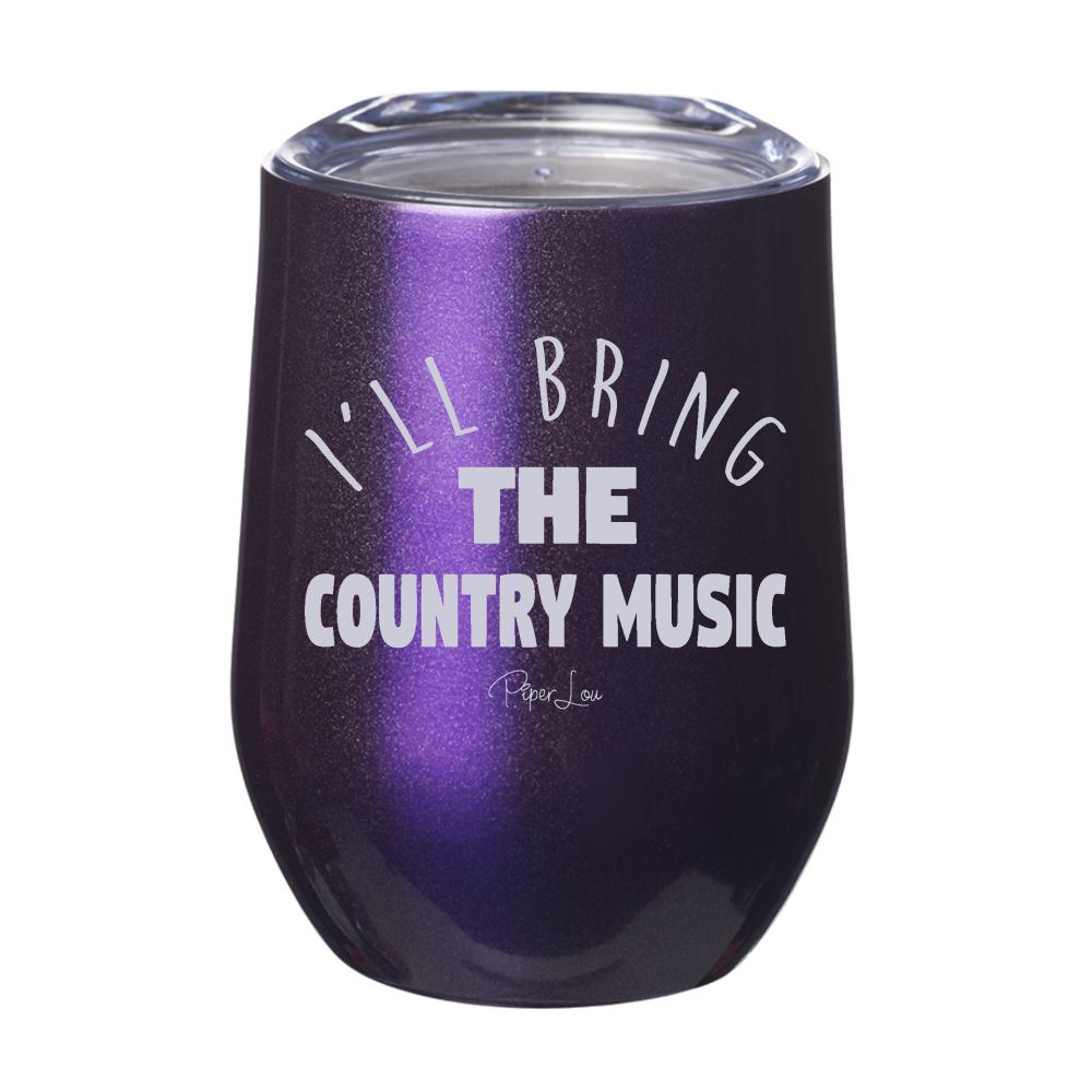 I'll Bring The Country Music 12oz Stemless Wine Cup
