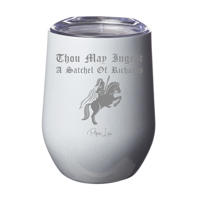 Thou May Ingest 12oz Stemless Wine Cup
