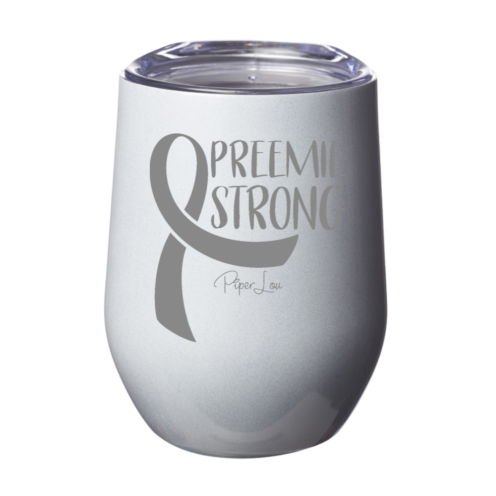 Preemie Strong 12oz Stemless Wine Cup
