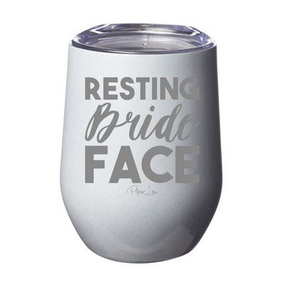 Resting Bride Face 12oz Stemless Wine Cup