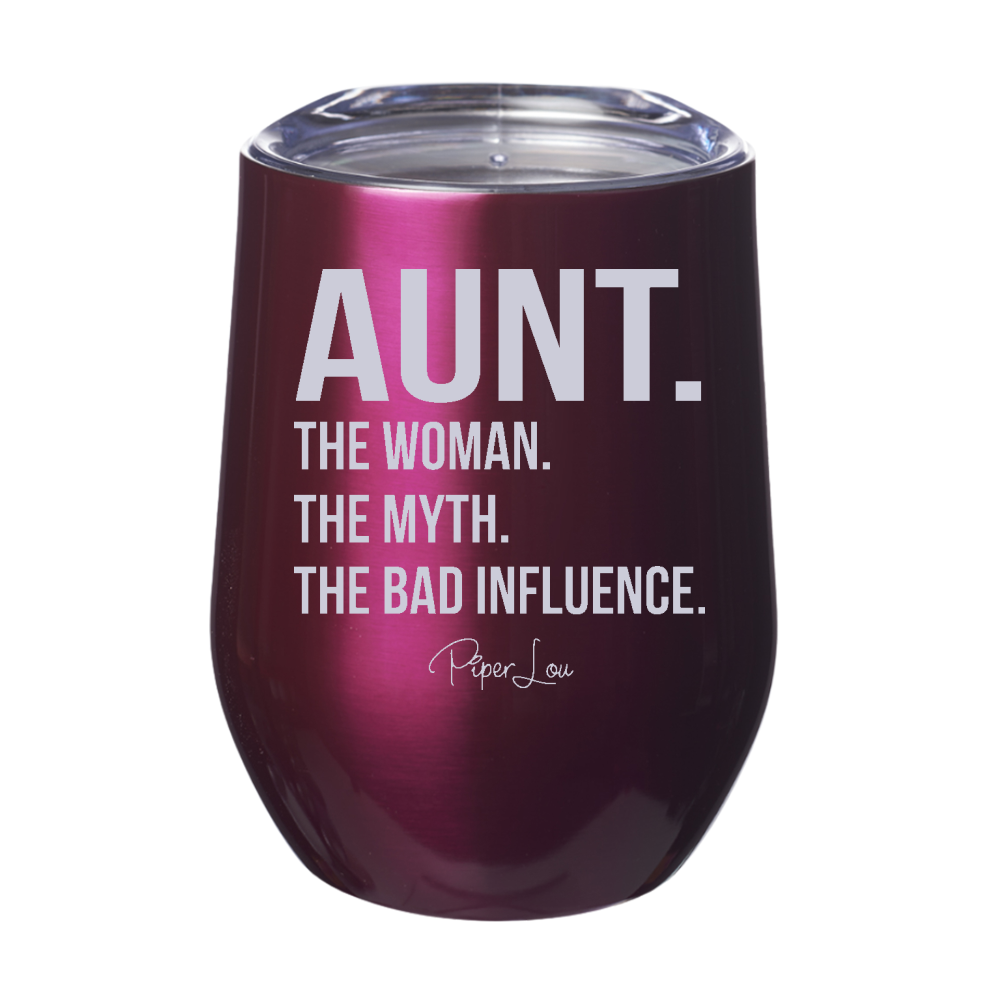 Aunt The Woman The Myth Laser Etched Tumbler
