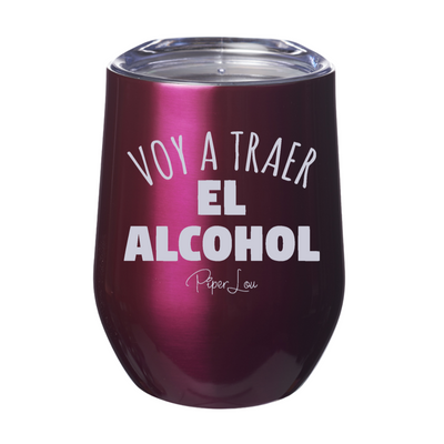 I'll Bring The Alcohol Spanish 12oz Stemless Wine Cup