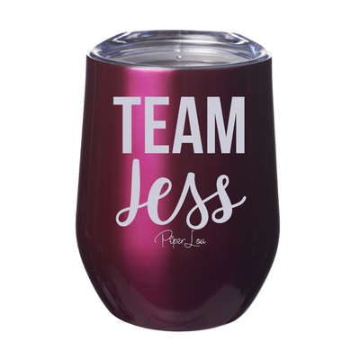 Team Jess 12oz Stemless Wine Cup