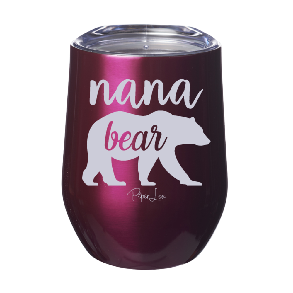 Nana Bear Laser Etched Tumbler