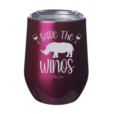 Save The Winos 12oz Stemless Wine Cup