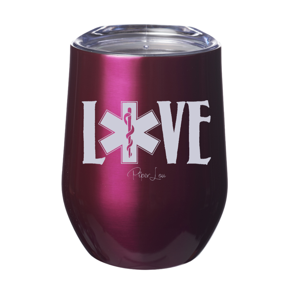 EMT Love 12oz Stemless Wine Cup