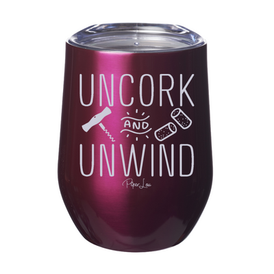 Uncork And Unwind 12oz Stemless Wine Cup