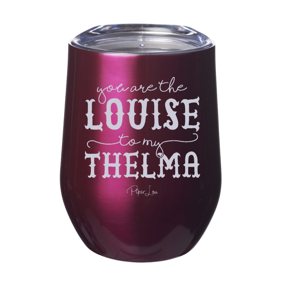 Thelma and Louise Engraved Wine Glass Gift Set  Wine glass gift set, Wine  glass, Wine glass set
