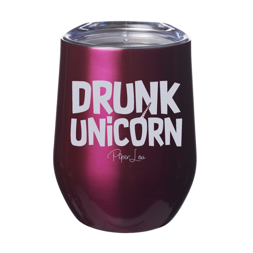 Drunk Unicorn 12oz Stemless Wine Cup