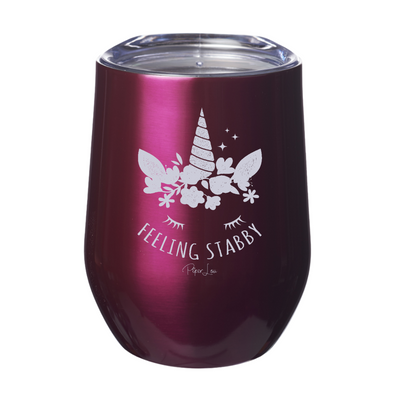 Feeling Stabby Laser Etched Tumbler