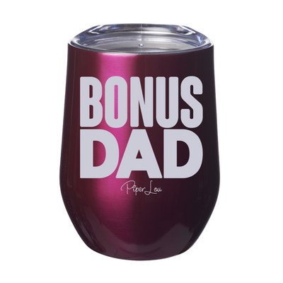Bonus Dad 12oz Stemless Wine Cup