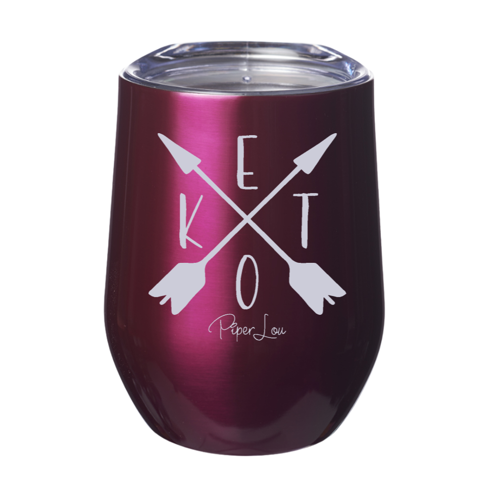 KETO 12oz Stemless Wine Cup