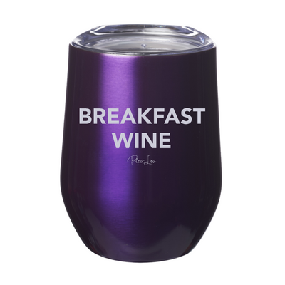 Breakfast Wine 12oz Stemless Wine Cup
