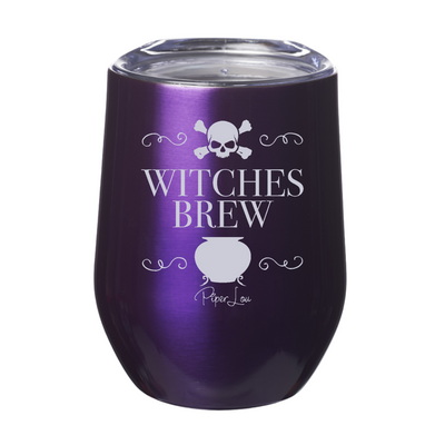 Witches Brew Cauldron 12oz Stemless Wine Cup