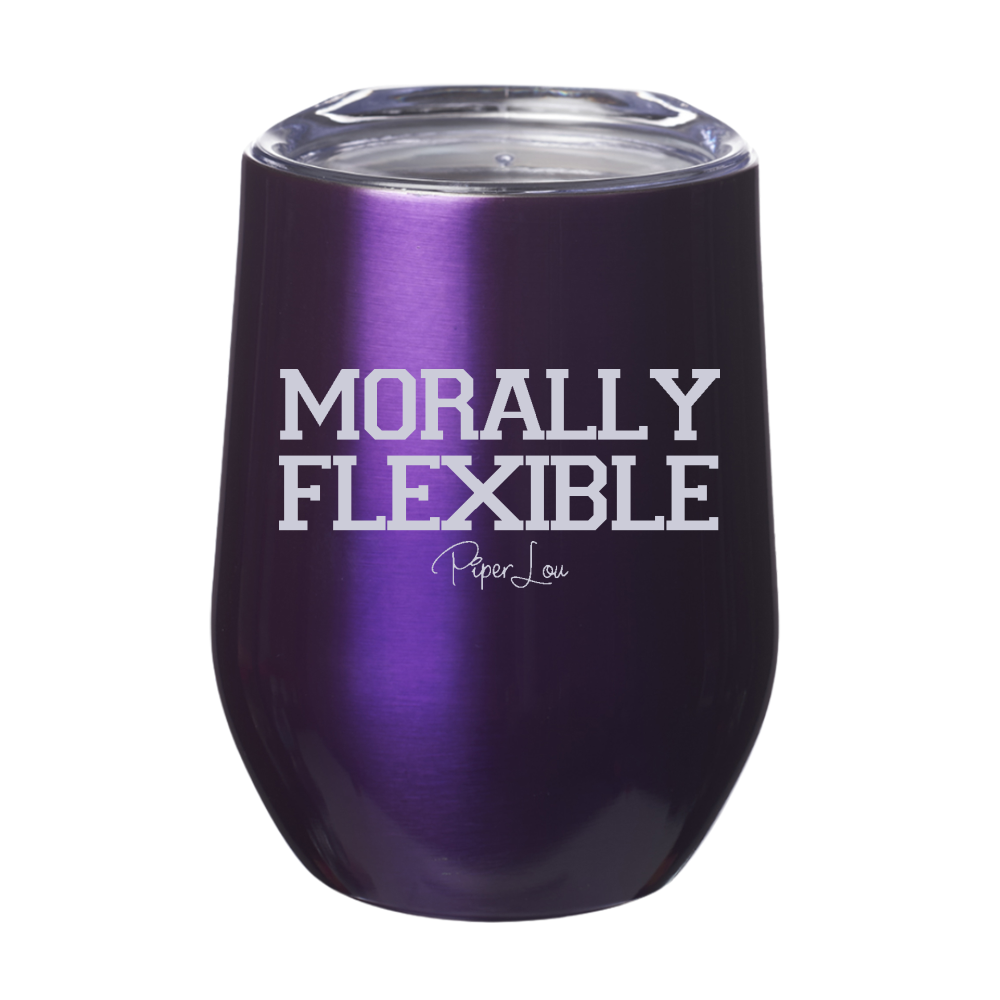Morally Flexible 12oz Stemless Wine Cup