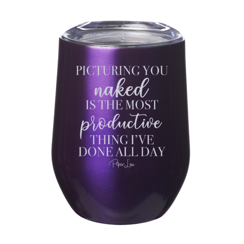 Picturing You Naked 12oz Stemless Wine Cup
