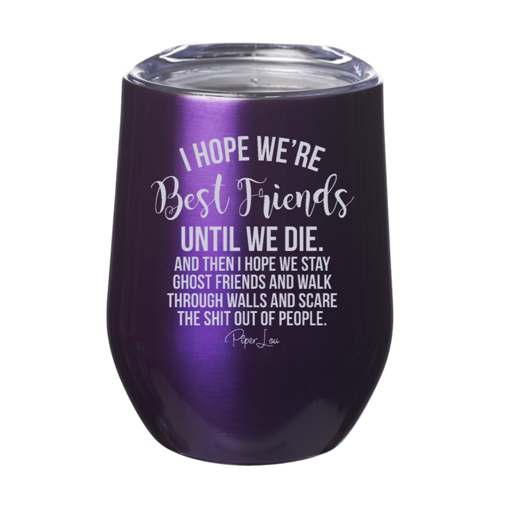 Ghost Friends Laser Etched Tumbler
