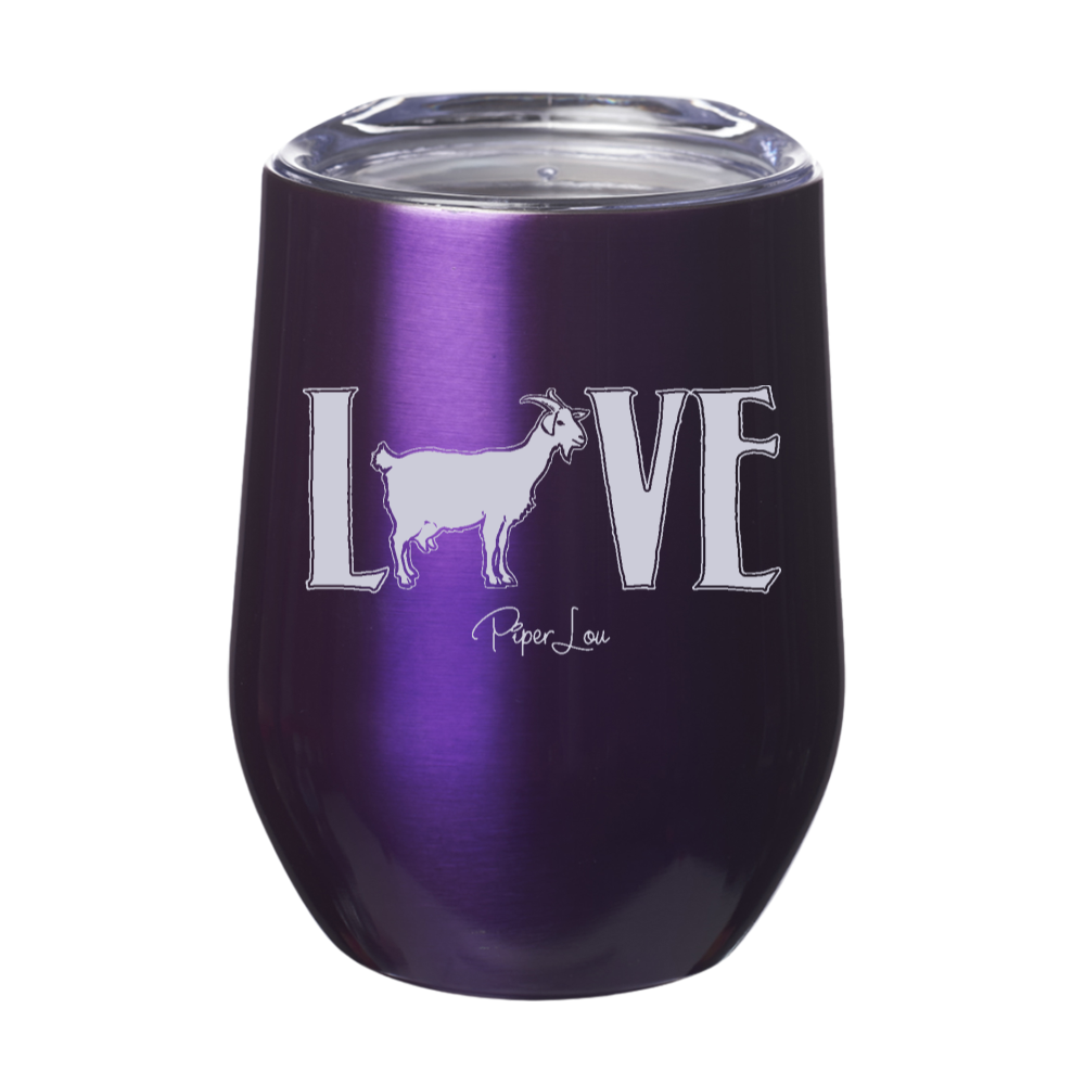 Goat Love 12oz Stemless Wine Cup