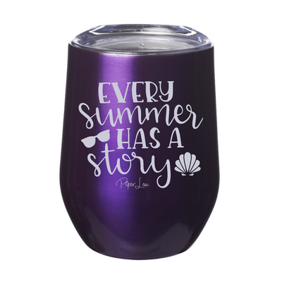 Every Summer Has A Story Laser Etched Tumbler