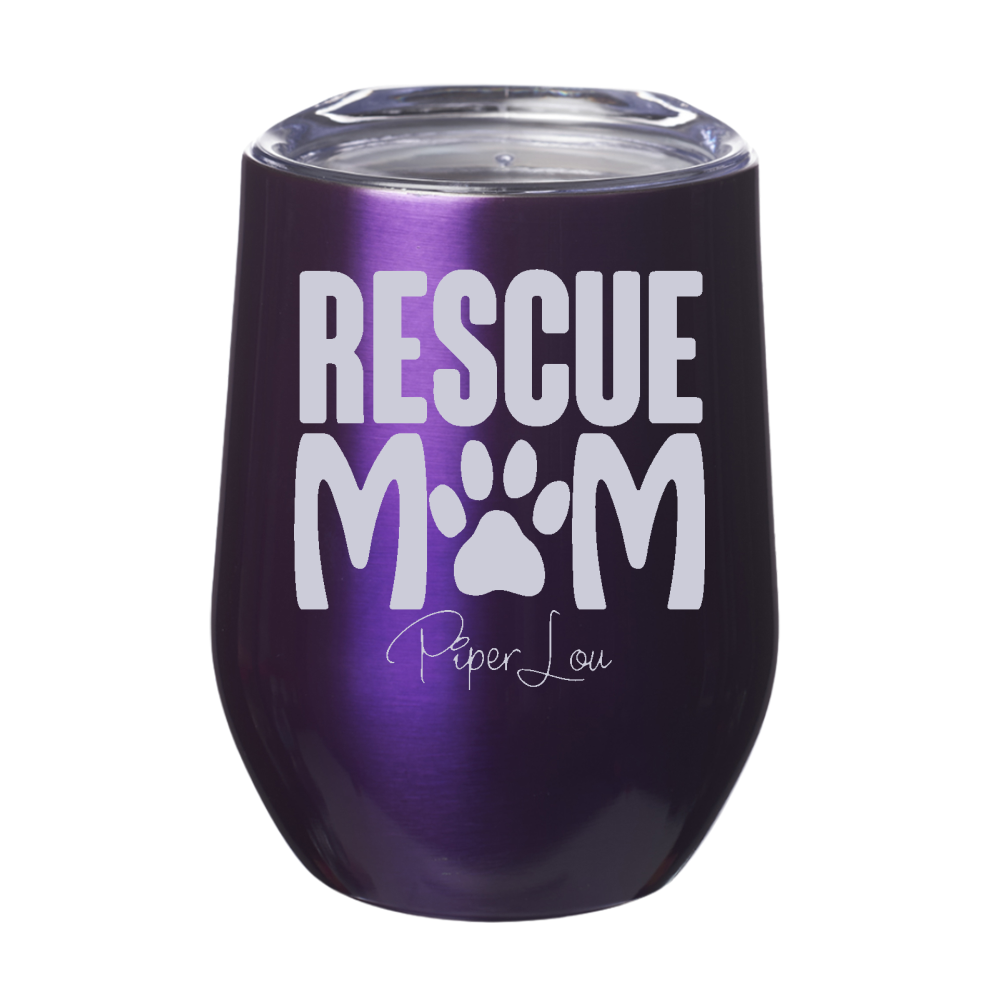 Rescue Mom 12oz Stemless Wine Cup