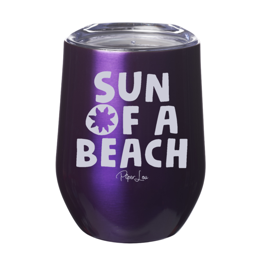Sun Of A Beach 12oz Stemless Wine Cup