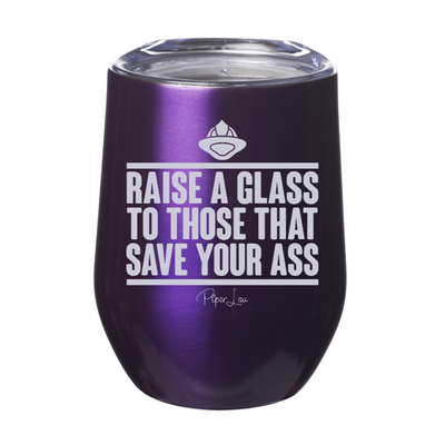 Raise A Glass Fire 12oz Stemless Wine Cup