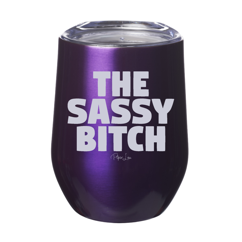 The Sassy Bitch Laser Etched Tumbler