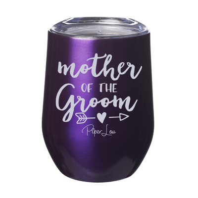 Mother Of The Groom Arrow 12oz Stemless Wine Cup