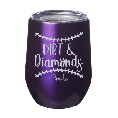 Dirt and Diamonds 12oz Stemless Wine Cup