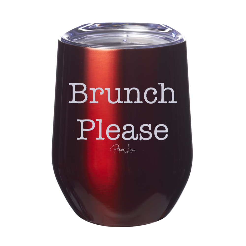 Brunch Please 12oz Stemless Wine Cup