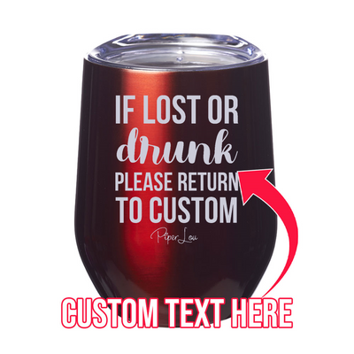 Return To (CUSTOM) 12oz Stemless Wine Cup